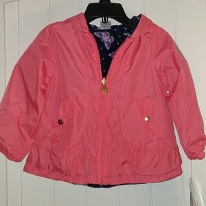 NWT London Fog REVERSIBLE coat,24m